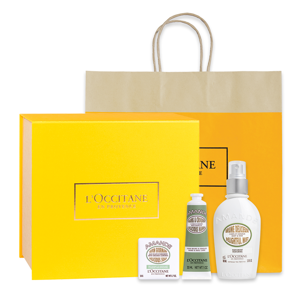 Presente Mist, Creme M&atilde;os e Sabonete Am&ecirc;ndoa, , large image number 0